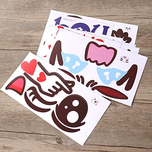 YeahiBaby Etiqueta engomada Linda Embarazada de la fotografía de la Etiqueta engomada del Vientre para la señora 10pcs Femenina de la Mujer