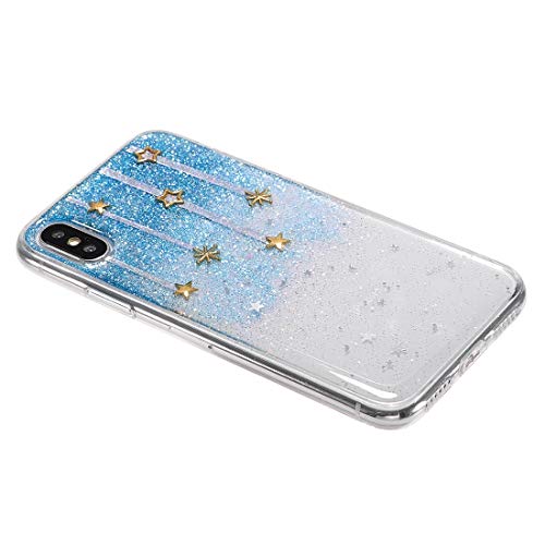YEEWEN 2019 Premium Artistic Slim, Meteor Pendant Pattern, TPU + PC, Funda Protectora a Prueba de Golpes y Resistente al Desgaste para iPhone XS MAX (SKU : Ipxm9653b)