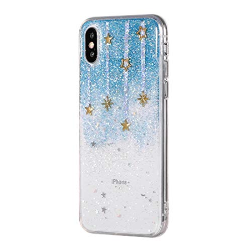 YEEWEN 2019 Premium Artistic Slim, Meteor Pendant Pattern, TPU + PC, Funda Protectora a Prueba de Golpes y Resistente al Desgaste para iPhone XS MAX (SKU : Ipxm9653b)