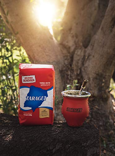 Yerba Mate (Hierba Mate) con palo Taragüi Original 1 kg. 3 (tres) paquetes de 1 kilo. Infusión típica de países como Argentina, Uruguay y Paraguay. Bebida energética con excelentes propiedades nutricionales.