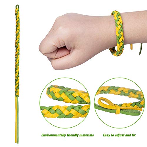 YHmall 48 Pulseras + 8 Pulsera Antimosquitos, Pulsera Mosquitos Niños Insectos Impermeable Adjustable con Sustancias Natural y No Tóxicas para Adultos y Niños