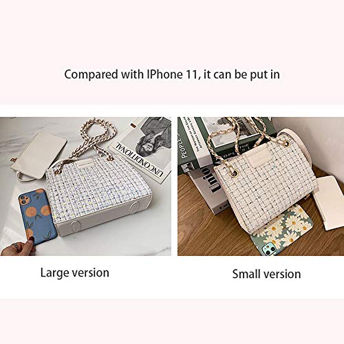 YIHUI Bolso de Las señoras Bolso de Hombro para Mujer Bolso de Hombro de Mujer Bolso de Mujer Bolso de Mensajero,Bolso de Viaje de Ocio Bolso de Mensajero,Bolso de Cadena de Lentejuelas
