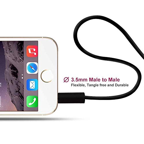 Yizhet Cable de Audio Beats Solo 2 Cable de Repuesto con con Micrófono Incorporado/Control de Volumen para Auriculares Beats by Dr. Dre Solo HD, Studio, Pro, Wireless, Mixr, Detox