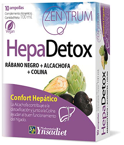 Ynsadiet Hepa Detox - 10 Ampollas