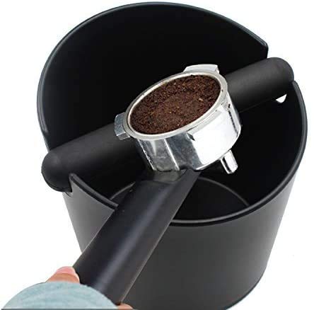 yolococa Café Knock Caja Recipiente para Terrenos de café negro