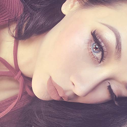 YOTINO 2 pares(8 piezas) 3D Pestañas Postizas magnéticas reutilizables Ocupan todo el ojo con double imanes + pinzas