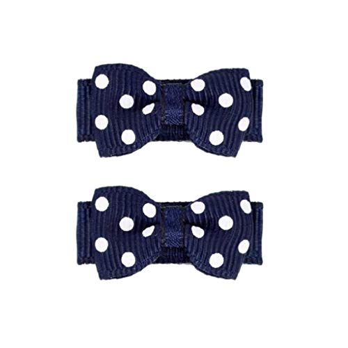 Your Little Miss Cinta para bebé de Cuero con abalorio Negro | Azul | Bebé | Pinzas para el Cabello Barras de Pelo Accesorios