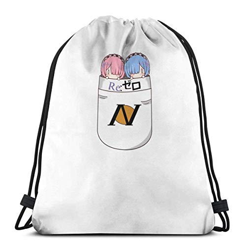 YTGHF Bolsa con cordón Yasia Maika Sakuranomiya - Blend S - Anime Fitted Scoop Drawstring Backpack Sport Bag Gym Sack