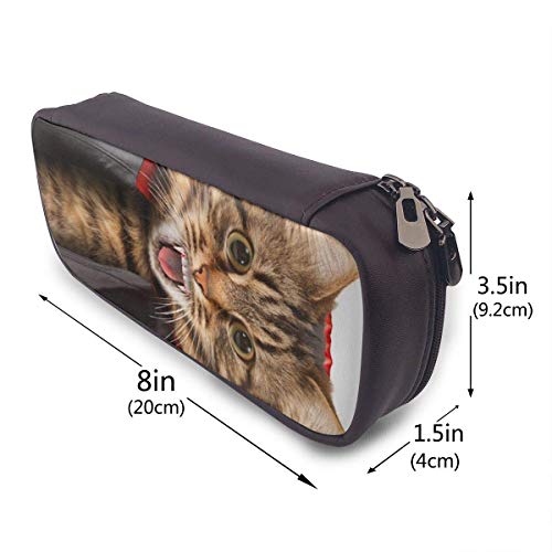 Yuanmeiju Cats Vampires Estuche for Boys and Girls Large Pencil Pouch Holder Pen Case for Student College School Supplies & Office