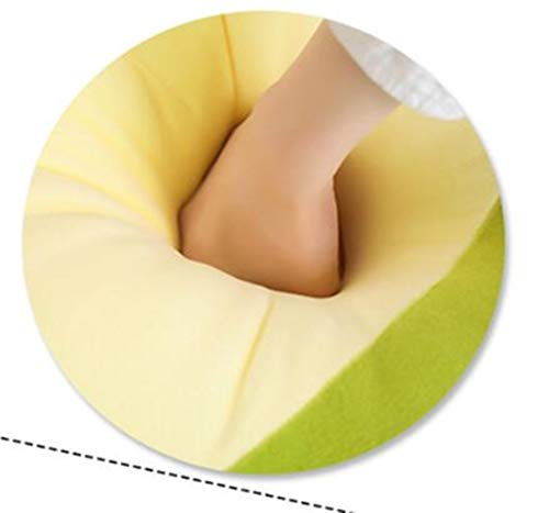 Yuhualiyi123 Grandes Ojos Almohada Linda de la Manera Creativa Suave de la Felpa del Regalo de cumpleaños for niños Juguetes de Peluche Vivid Almohadas Moda (Color : Green, Size : 60cm)