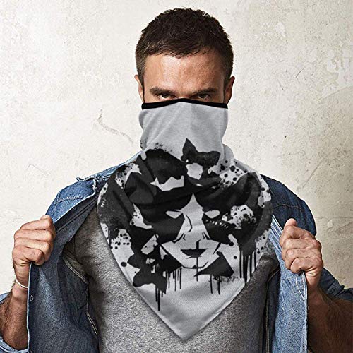 YUIT Power Of One Scarf Bandanas para polvo, aire libre, festivales, deportes