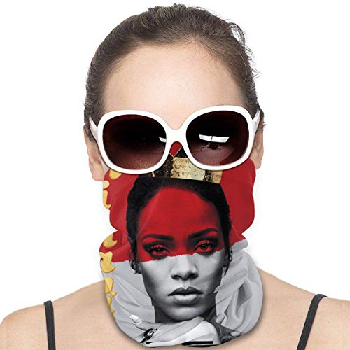 YUIT Rihanna 2new Unisex antideslizante Headwear sin costuras Diadema Bufanda mágica Bufanda sin costuras