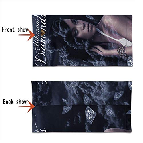 YUIT Rihanna 4new Unisex antideslizante Headwear sin costuras Diadema Bufanda mágica Bufanda sin costuras