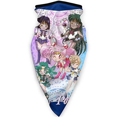 YUIT Sailor Chibi Moon Outer Power Scarf Bandanas para polvo, aire libre, festivales, deportes