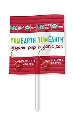 YumEarth - Piruletas Orgánicas de Frutas sabores acidos - 14 unidades