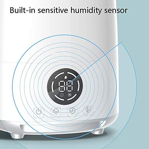 YUMEIGE Humidifiers Humidificador, humidificador portátil, de producirse el silencio de aire acondicionado, dormitorio, la mujer embarazada, bebé, Aire Aroma purificación, niebla pesada, 4.5L, control