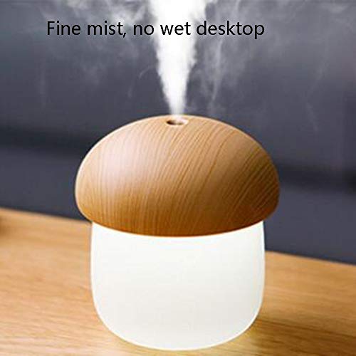 YUMEIGE Humidifiers Mini USB humidificador del hogar de gran volumen Niebla Silencio dormitorio spray, falta de agua y electricidad, luz de la noche, sin Wet escritorio de Estudiantes compartida de co