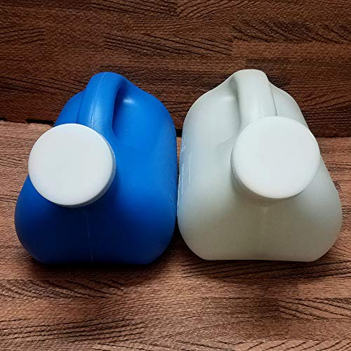 YUMSUM 3000 ML Grande Masculino Orinal Portátil Para Hombre Potty Pee Colector de Botellas Baño Aseo (blanco)