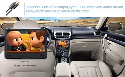 YUNTX Android 10 Double DIN Car Stereo Fit for VW Golf/Skoda/Seat - 9 Inch Car Navigation Head Unit with Free Rear Camera&Canbus| Support GPS |Dab+ |SWC|Bluetooth| Mirrorlink| USB| WiFi| Touch Screen