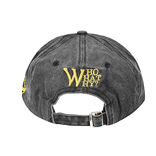 Yutdeng Gorra de Béisbol de Algodón con Sombra de Sol Moda Unisex Béisbol Verano Sombreros Hip Hop Gorra Retro Clásico Sombrero Deportes al Aire Libre