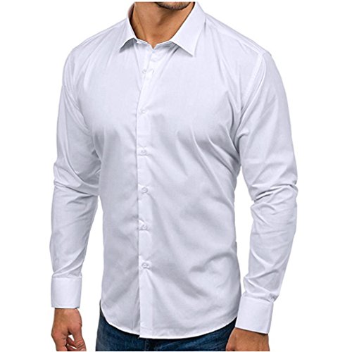 Yvelands Liquidación Camisa Formal Casual para Hombres, Solapa para Hombres Camisa Slim fit Casual para otoño Blusa Superior Camisa Hombres