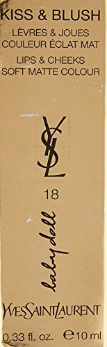 Yves saint laurent baby doll kiss & blush - # 18 rose provocant 10ml.