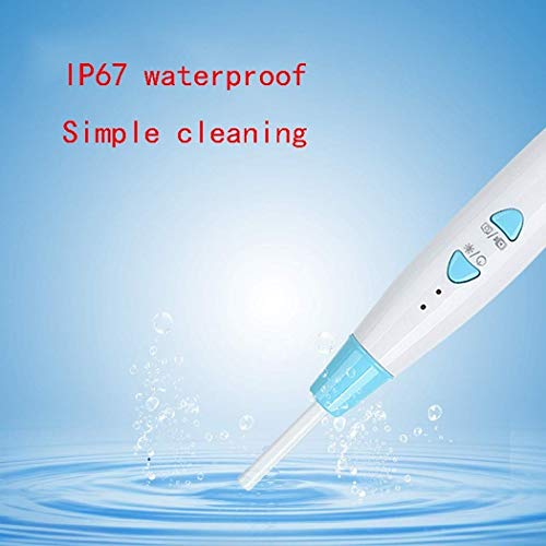 YWAWJ Inicio oído Cuchara oído Canal Limpiador Iluminado, inalámbrica, Oreja de Alta definición Recogiendo Herramienta, Niño de detección de Cerumen, la cámara Función otoscopio