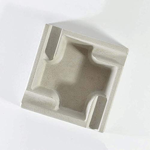 YWSZJ Cigarrillo, cenicero para Uso al Aire Libre y en Interiores - Modern Holiday Holiday Decor Tableop Ash Tray para Fumadores - Bonito Regalo para Hombres y Mujeres (Color : A)