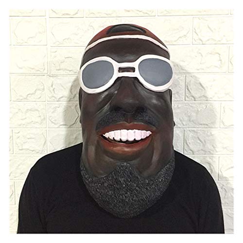 YYH Máscara Divertida máscara de látex Tocado de Hombre Accesorios de Rendimiento de Parodia de Halloween (Color : B)