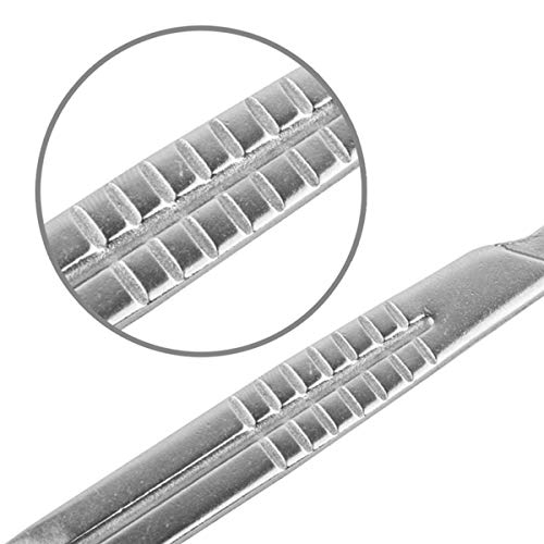 YYLE 1 Set 10 pc 23# de acero al carbono cuchillas quirúrgicas bisturí + 1pc 4# Handle Scalpel DIY herramienta de corte