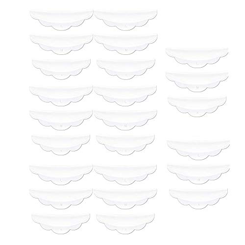 yyuezhi 24 Unids Almohadilla de Pestañas de Silicona con S/M/L Tamaño Maquillaje Herramientas de Belleza Utensilios de Maquillaje Reutilizables Látigo Levantamiento Pad