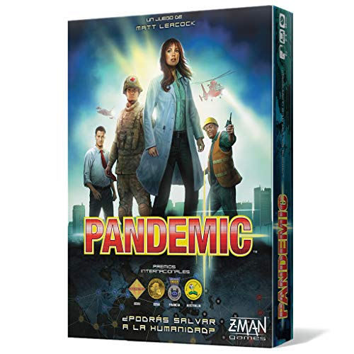 Z-man Games España Pandemic-¡El Destino de la Humanidad está en vuestras Manos, Multicolor (ZM7101ES)