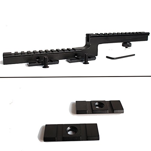 Z-Type Rifle Rail Alcance Base de Montaje con Lateral Off-Set Bi-Level Carry Handle Promoción Aleación de Aluminio 20mm Weaver/Picatinny Rail