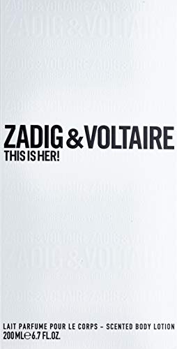 Zadig & Voltaire This Is Her! Body Lotion 200 Ml This Is Her! Body Lotion 200 Ml 1 unidad 200 ml