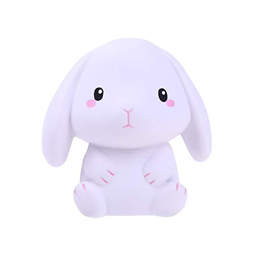 ZALE Simulación Soft Squishies, Lento Aumento de Squeeze Blando Juguete Juguetes Adorable Conejo Lenta Rising Crema Squeeze perfumado Alivio de tensión Juega el Regalo Divertido Artefacto mágico