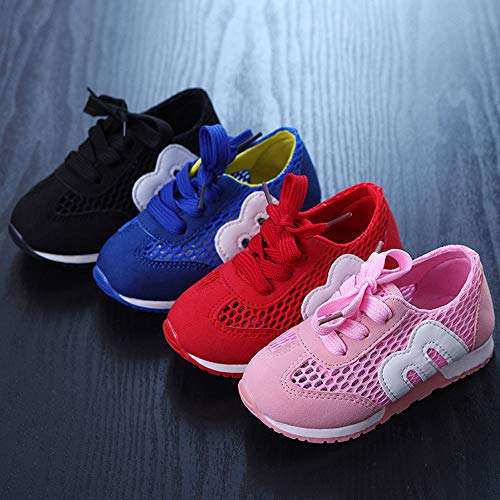 Zapatillas de Deporte con Luces para Niños Niñas Unisex Bebés Verano Otoño 2019 Moda PAOLIAN Zapatos Niñas Niños Vestir Running Exterior Casual Calzado de Primeros Pasos