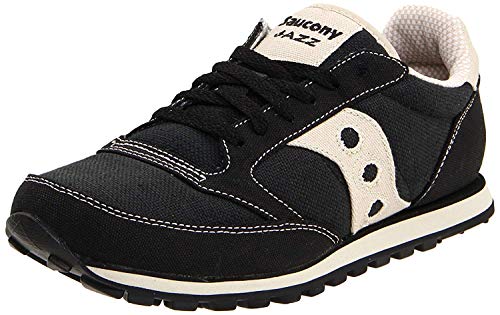 Zapatillas de deporte veganas Jazz Low Pro para hombre, negro / avena, 8.5 M