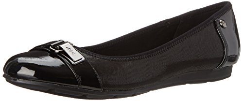 Zapato de piso Anne Klein, deportivo, para mujer, capaz, de tela Able, ballet