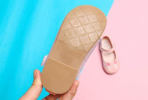 Zapatos de Cuero para Niñas Otoño Invierno 2018 Moda PAOLIAN Zapatos de Vestir para bebé Niñas Primeros Pasos Calzado recién Nacidos Bautizo Fiesta Gato Antideslizante 3 Meses -6 años