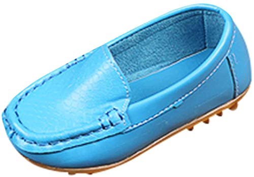 Zapatos de Cuero para Unisex Niños Niñas Verano Otoño 2018 Moda PAOLIAN Calzado de Náuticos Suela Blanda Regalo de Bebés Niños Fiesta Zapatillas de Exterior Antideslizante Cómodo