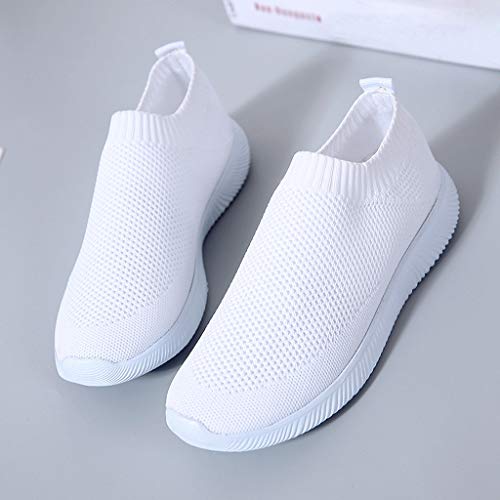 Zapatos deportivos ZODOF ZODOF Zapatillas Deportivas de Zapatos Sneakers Zapatillas Running Casual Yoga Calzado Deportivo para Hombre 36 EU Blanco