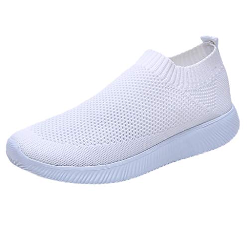 Zapatos deportivos ZODOF ZODOF Zapatillas Deportivas de Zapatos Sneakers Zapatillas Running Casual Yoga Calzado Deportivo para Hombre 36 EU Blanco