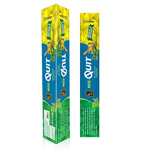 Zed Black Mosquit Incienso - 120 Herbal Stick - Repelente de Mosquitos Palillos de la Fragancia Natural - Eficaz y digno, a Base Naturales, Productos herbarios - Palos de aceites aromáticos