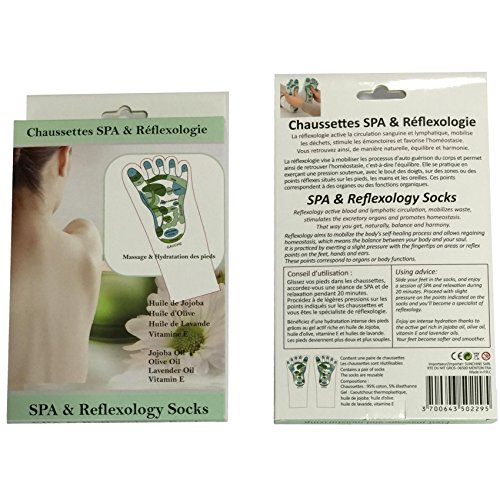 Zen Zen Aroma Spa C4 calcetín/Reflexología