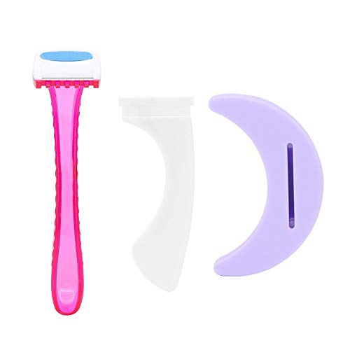 Zetiling Bikini Trimmer Shaver, afeitadora de Afeitar de Vello púbico para Mujeres, Plantilla de Plantilla de Afeitado privada como Herramientas de Peinado Especiales(06)