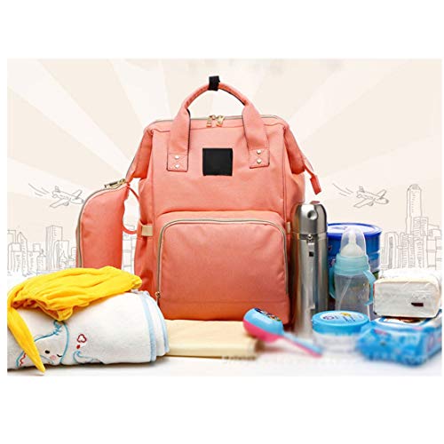 ZFHNY Mochilas para Bolsas de pañales, Bolsas para Cambiar pañales para bebés Bolsa para mamá Mochila Multifuncional Bolsa para Madre y bebé de Gran Capacidad Bolsa para Madre y bebé Bolsa Mochila