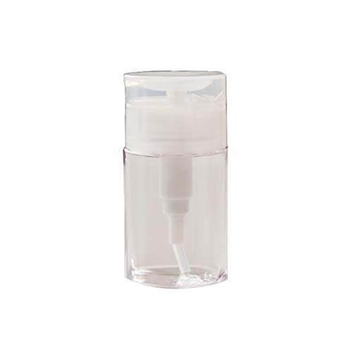 Zhang Botella de Viaje Tipo Push, Botellas de plástico con Tapas, envases cosméticos vacíos Recargables para Perfume en Spray de tóner (Size : 100ml)