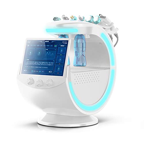 ZHIMIN Nueva actualización de Hidrógeno Oxígeno Máquina de Belleza, AI Inteligencia de la Piel Diagnóstico analizador con 10,1 Pulgadas de Pantalla LCD, Belleza Facial máquina de la Cara de la Piel