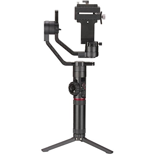 Zhiyun Crane 2 - Estabilizador de 3 ejes con control motor para cámaras Reflex o EVIL (batería de hasta 18h de duración, soporta entre 500-3200g de peso), color negro