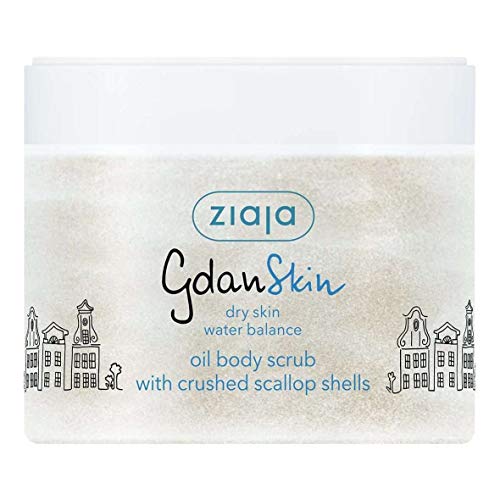 Ziaja Gdanskin Exfoliante Corporal de Aceite con Conchas de Vieira Molidas 300 ml